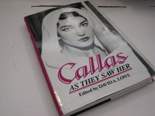 cover image Callas, as They Saw Her