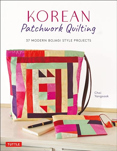 cover image Korean Patchwork Quilting: 37 Modern Bojagi Style Projects
