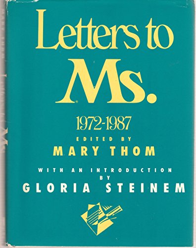 cover image Letters to MS., 1972-1987