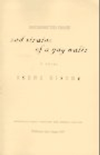 Sad Strains of a Gay Waltz