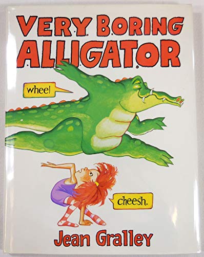 cover image VERY BORING ALLIGATOR