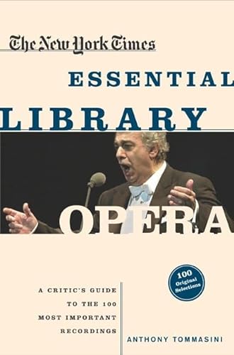 cover image New York Times Essential Library: Opera