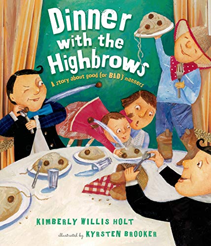 cover image Dinner with the Highbrows: A Story About Good (or Bad) Manners