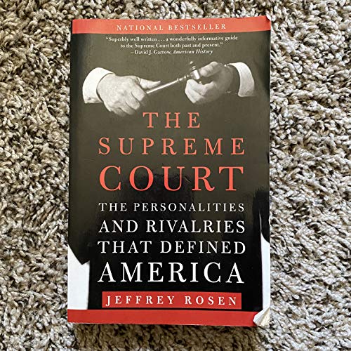 cover image The Supreme Court: The Personalities and Rivalries That Defined America