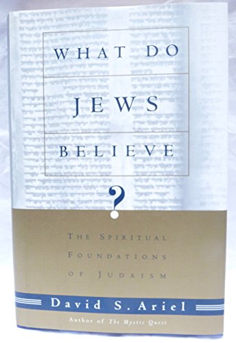 cover image What Do Jews Believe?: The Spiritual Foundations of Judaism