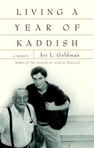 cover image LIVING A YEAR OF KADDISH