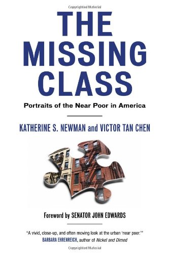 cover image The Missing Class: Portraits of the Near Poor in America