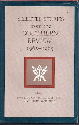 cover image Selected Stories from the Southern Review, 1965-1985