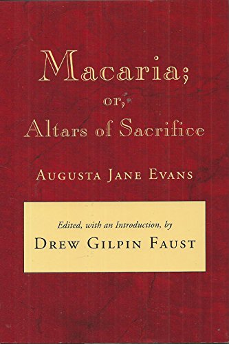cover image Macaria, Or, Altars of Sacrifice