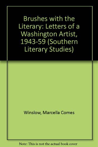 cover image Brushes with the Literary: Letters of a Washington Artist, 1943-1959