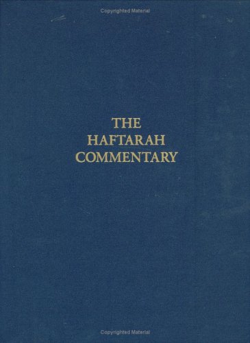 cover image The Haftarah Commentary
