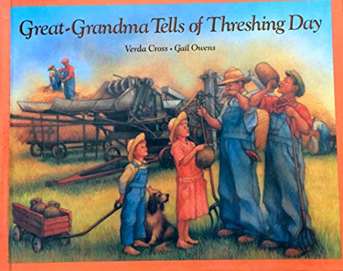 cover image Great-Grandma Tells of Threshing Day