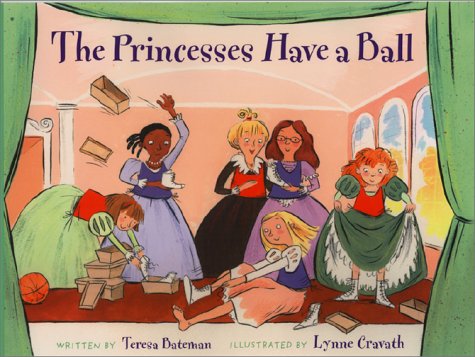cover image THE PRINCESSES HAVE A BALL