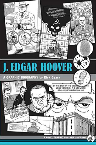 cover image J. Edgar Hoover: A Graphic Biography