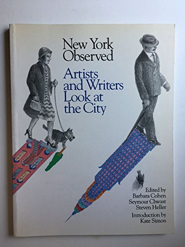 cover image New York Observed: Artists and Writers Look at the City, 1650 to the Present