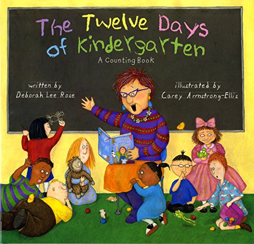 cover image THE TWELVE DAYS OF KINDERGARTEN: A Counting Book