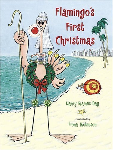 cover image Flamingo's First Christmas