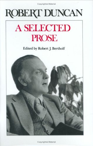 cover image A Selected Prose