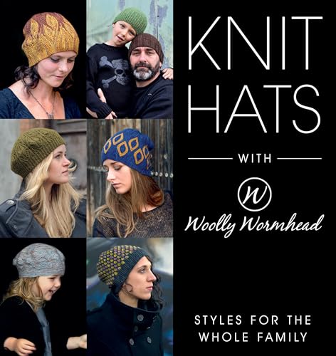 cover image Knit Hats with Woolly Wormhead: Styles for the Whole Family