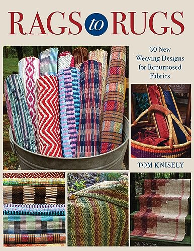 cover image Rags to Rugs: 30 New Weaving Designs for Repurposed Fabrics