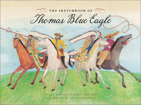 cover image The Sketchbook of Thomas Blue Eagle