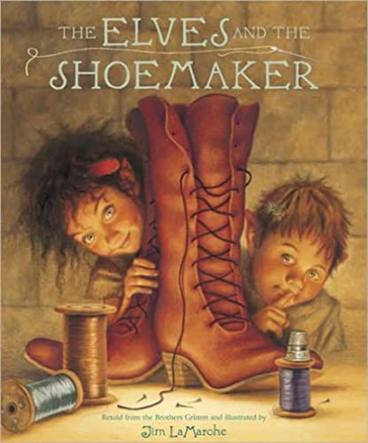 cover image THE ELVES AND THE SHOEMAKER