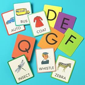 cover image Alphabet Flash Cards