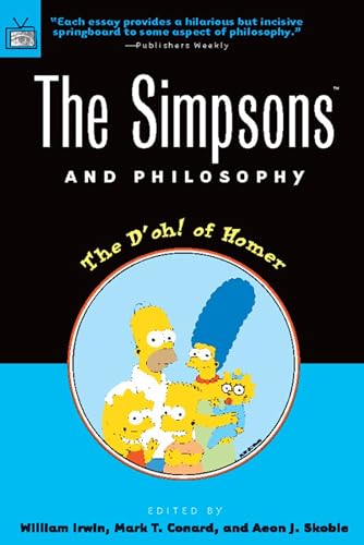 cover image The Simpsons and Philosophy: The D'Oh! of Homer