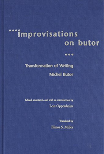 cover image Improvisations on Butor: Transformation of Writing