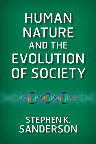 cover image Human Nature and the Evolution of Society
