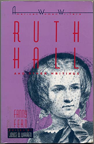 cover image Ruth Hall and Other Writings