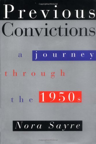 cover image Previous Convictions: A Journey Through the 1950s