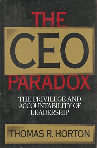 cover image CEO Paradox: The Privilege and Accountability of Leadership