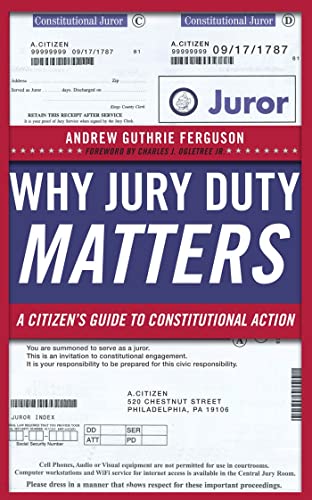 cover image Why Jury Duty Matters