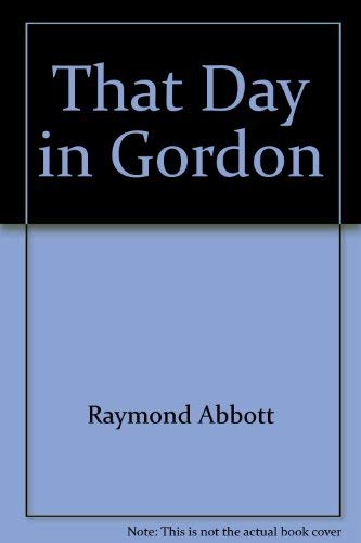 cover image That Day in Gordon