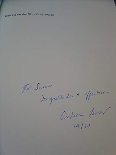 cover image Dancing on the Rim of the World: An Anthology of Contemporary Northwest Native American Writing