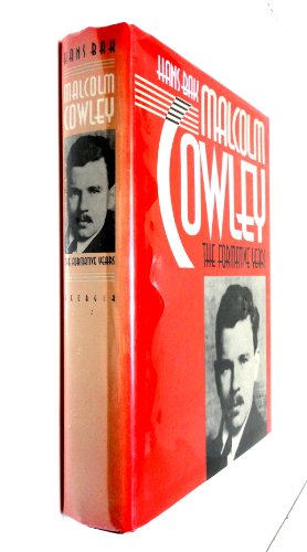cover image Malcolm Cowley: The Formative Years