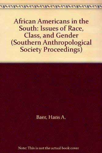 cover image African Americans in the South: Issues of Race, Class, and Gender