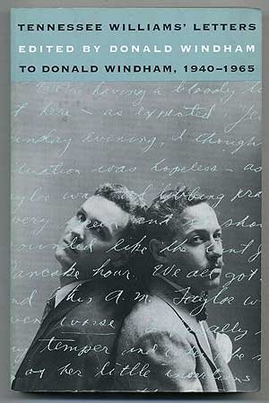 cover image Tennessee Williams's Letters to Donald Windham, 1940-1965