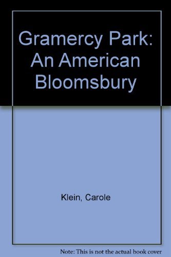 cover image Gramercy Park: An American Bloomsbury