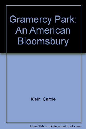 cover image Gramercy Park: An American Bloomsbury