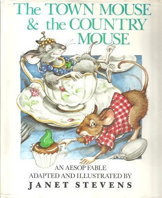 cover image The Town Mouse and the Country Mouse: An Aesop Fable