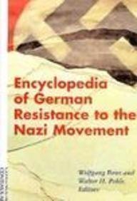 cover image Encylopedia of German Resistance to the Nazi Movement