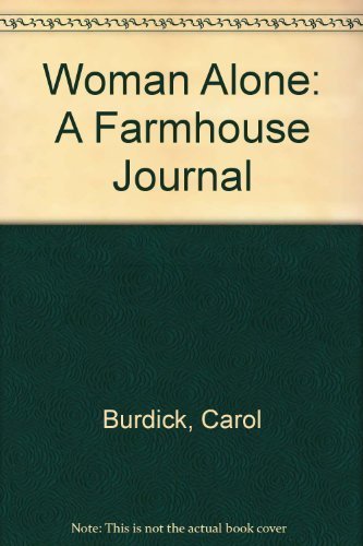 cover image Woman Alone: A Farmhouse Journal