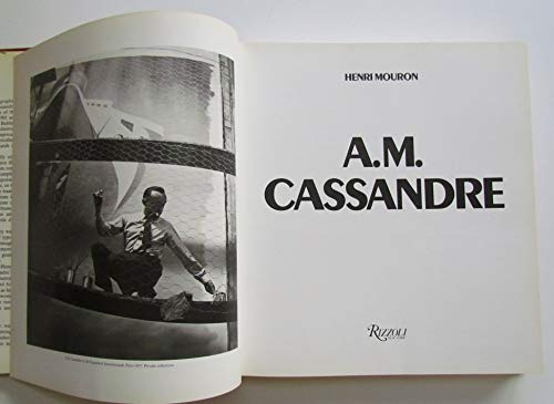 cover image A M Cassandre