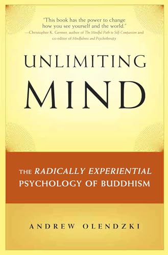 cover image Unlimiting Mind: The Radically Experiential Psychology of Buddhism