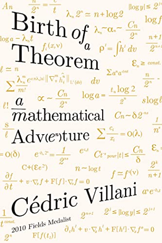 cover image Birth of a Theorem: A Mathematical Adventure