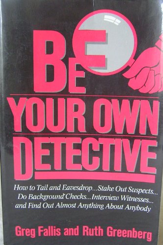 cover image Be Your Own Detective
