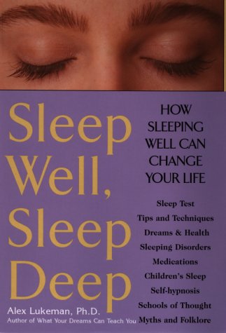 cover image Sleep Well, Sleep Deep