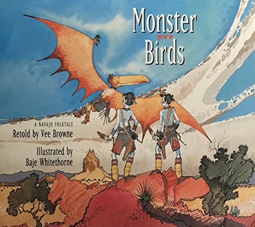 cover image Monster Birds: A Navajo Folktale